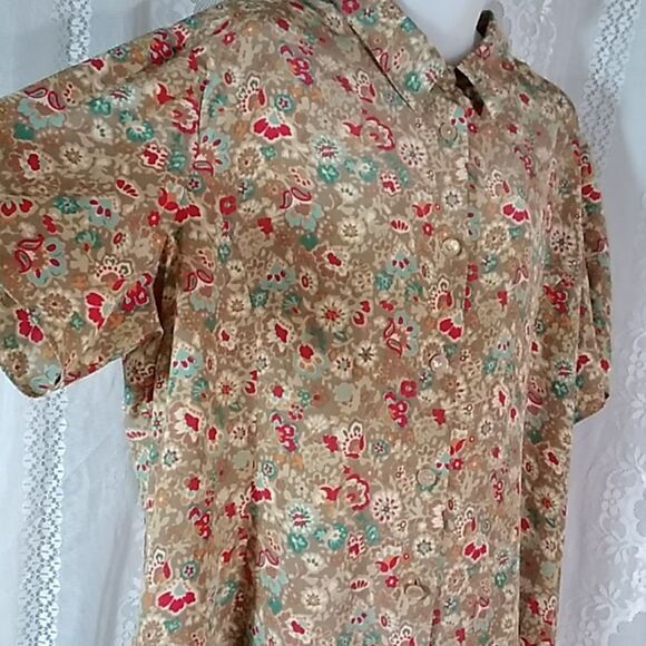 Vintage Leslie Fay 100% Polyester Made In USA Women's Dress Size 20 WP Plus - Picture 5 of 10